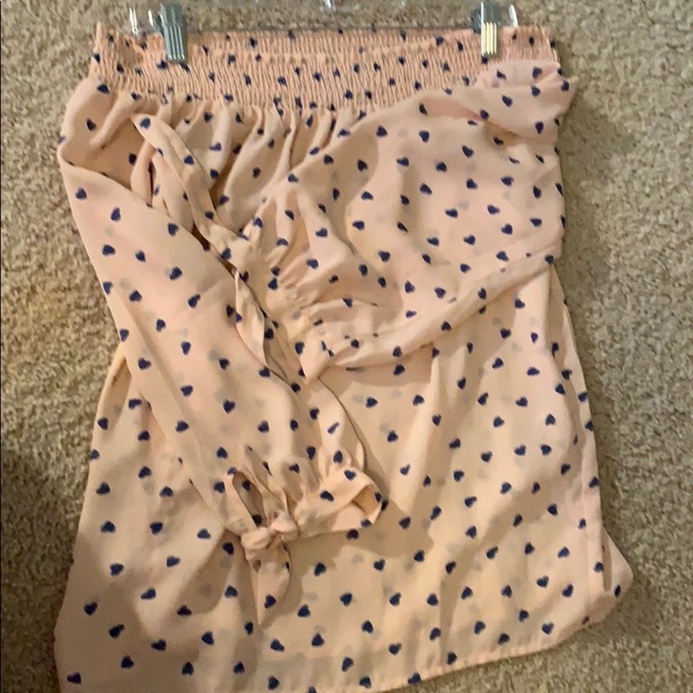 off the shoulders shirt
